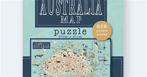 Kids' Book Review: Giveaway: Australia Map Puzzle