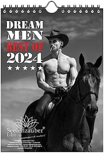 Sexy Dream Men für 2024 DIN A5 Kalender Erotik Männer Mann