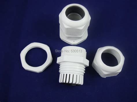 LOT OF 5PCS PG24 Waterproof Cable Connector Gland Dia 15 22mm NYLON 66