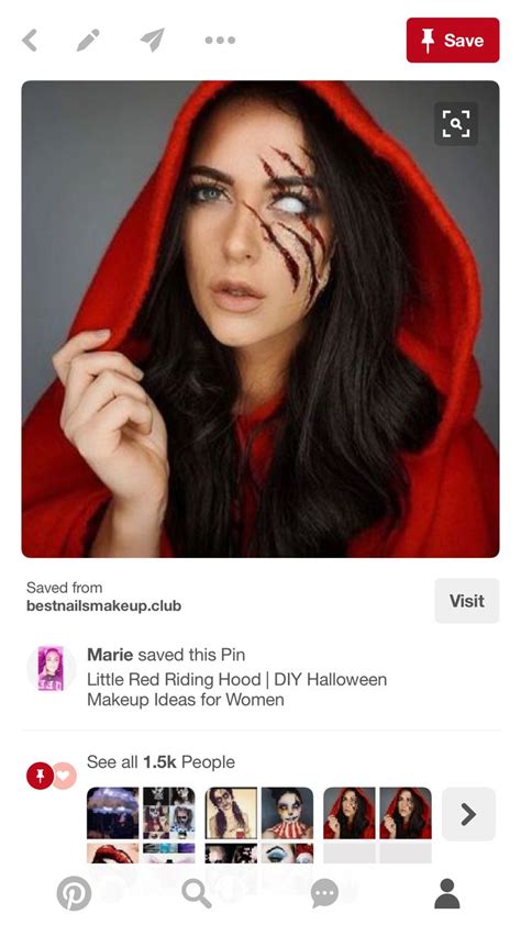 Pin By Marie On ཏศʆʆ๑ཡཛཛས Halloween Makeup Diy Halloween Makeup