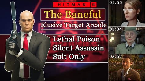 Hitman The Baneful Elusive Target Arcade Silent Assassin Suit Only