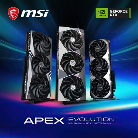 NVIDIA GeForce RTX 4070 Custom Graphics Card Lineup From MSI Leaks Out