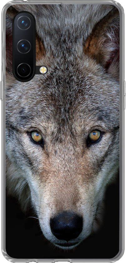 Telefoonhoesje Geschikt Voor Oneplus Nord Ce G Hoesje Wolf Portret