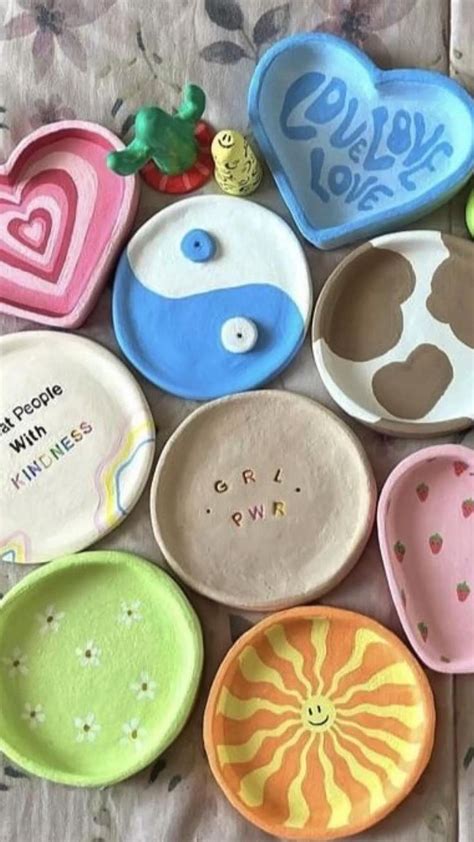 Clay Pottery | Clay crafts, Polymer clay crafts, Diy clay crafts