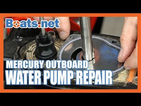 How To Replace A Water Pump On A Mercury 40 Mercury Outboard Water