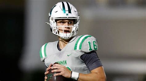 Texas Commit Arch Manning Breaks High School Passing Records Previously