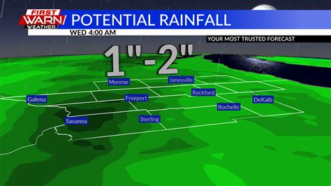 Strong Spring System To Bring Soaking Periods Of Rain Gusty Winds