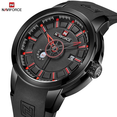 Naviforce Watches Mens Luxury Brand Sport Military Quartz Wristwatches