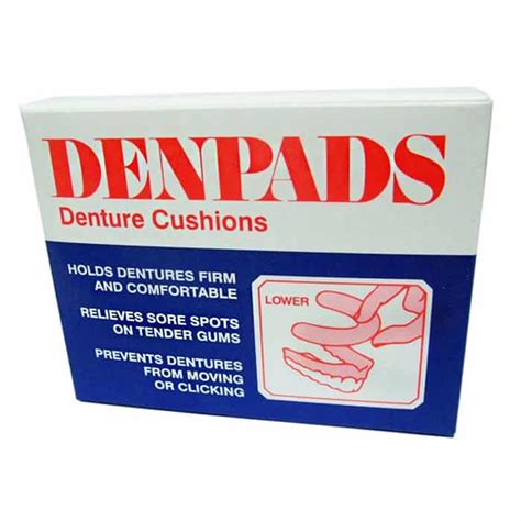 Denpads Lower Denture Cushions - 5 Pack – Discount Chemist