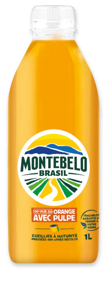 Jus Orange Avec Pulpe Tudo Bem Montebelo Brasil