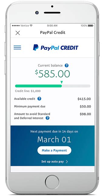 Paypal Credit How A Line Of Credit Works Paypal Us