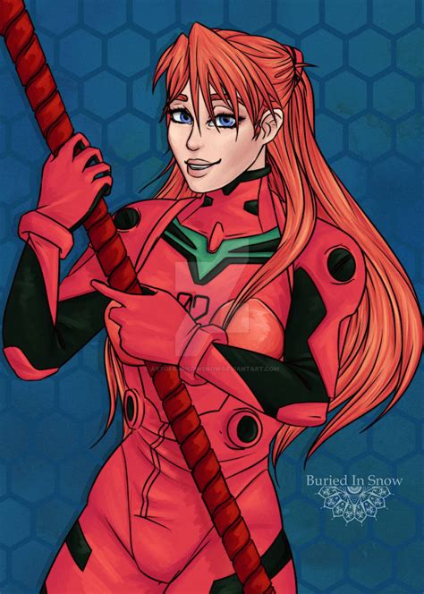 Asuka print by ArtofBuriedInSnow on DeviantArt