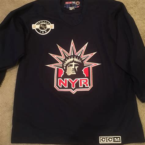 CCM New York Rangers Liberty Practice Jersey Large | SidelineSwap