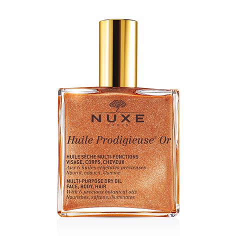 Nuxe Huile Prodigieuse Or Multi Usage Dry Oil Golden Shimmer Ml