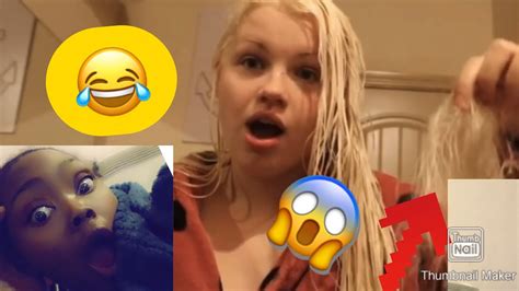 Bleaching Hair Goes Wrong Reaction Video Youtube