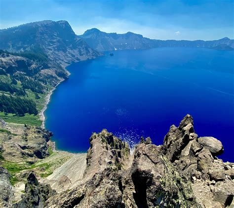 Deepest blue - Crater Lake, Oregon : r/MostBeautiful