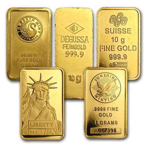 Buy 10 gram Gold Bar - Secondary Market | APMEX