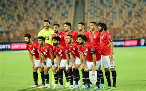 منتخب مصر يرتدى القميص الأحمر والكونغو الديموقراطية بالطاقم الأزرق