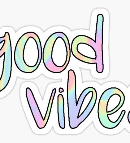 Good Vibes: Stickers | Redbubble