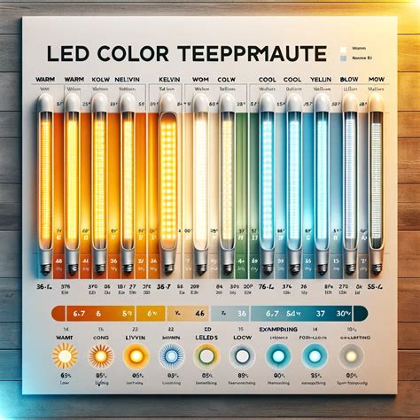 Comprehensive LED Color Temperature Chart Guide