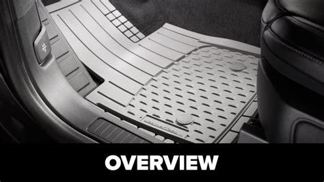 WeatherTech Trim To Fit Floor Mats One Minute Overview YouTube