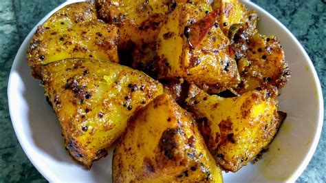 আম ভাজা Fried Mango Recipe Sgv Youtube