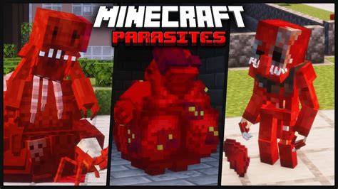 Best PARASITE Mod For Minecraft 1 20 1 The Flesh That Hates YouTube