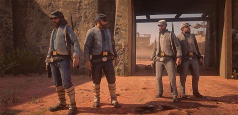 Me and the boys in our civil war outfits : r/RDR2