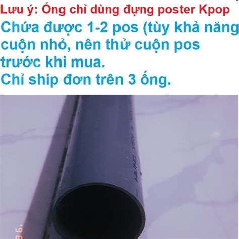 Ống Tube Nhựa đựng Poster Phi 34 Dài 45 55 65 Cm Chỉ Dùng để đựng Poster Kpop Shopee Việt Nam