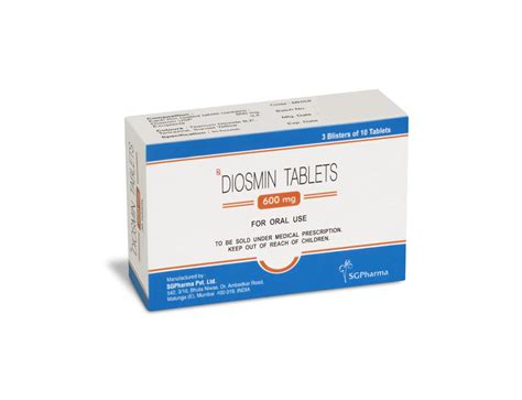 Diosmin Tablets Sgpharma