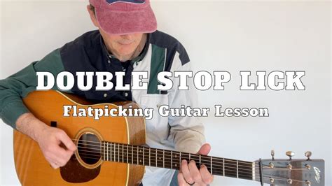 Double Stop Lick In D Bluegrass Guitar Lesson YouTube