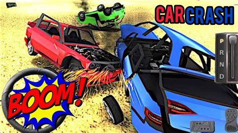 Car Crash Beam Racing Simulator Real Extreme Derby Car Driving D