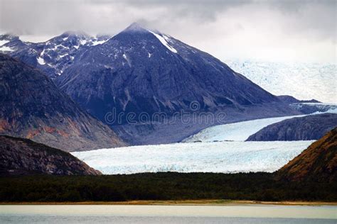 The Glaciers of Tierra Del Fuego Stock Image - Image of alley ...