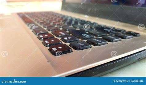 Dirty Laptop Keyboard How To Clean Dirty Computer Keyboard Stock Image