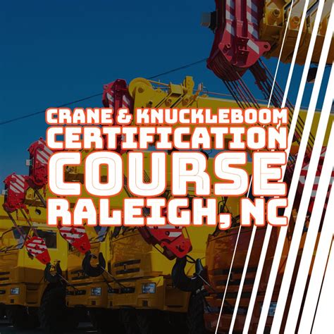 Nj Crane Expert Crane Certification Courses