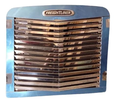 Parrilla Para Freightliner Fld 120 Tipo Louver V Acero Inox