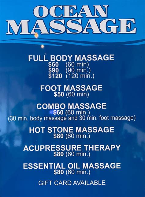 Home Ocean Massage