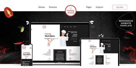 Beautiful Food Website Templates for Food Enthusiasts