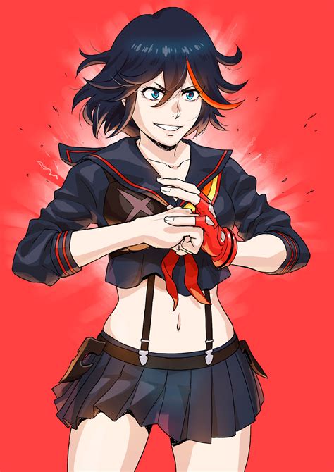 Ryūko Matoi Matoi Ryuuko Azasuke Kill La Kill Azasuke Kill La Kill Anime Art