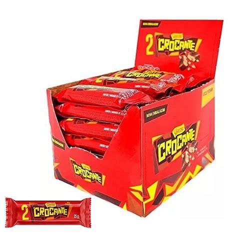 Caixa Chocolate Crocante Garoto 30 Unidades De 25g Cada Compre N