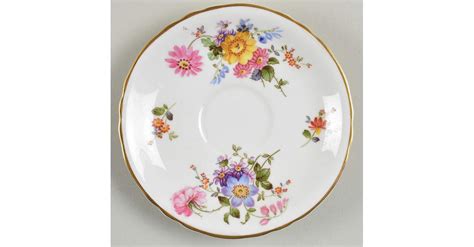 Derby Posies Saucer For Flat Demitasse Cup By Royal Crown Derby