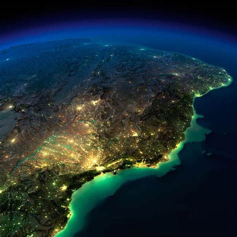 A Noite Na Terra 23 Fotos Incríveis Do Planeta Visto Do Espaço