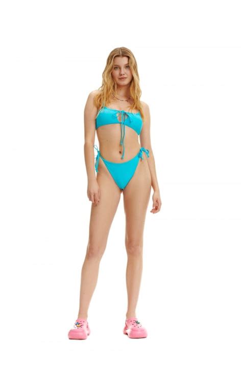 Niebieskie Bikini CROPP 0645S 56X