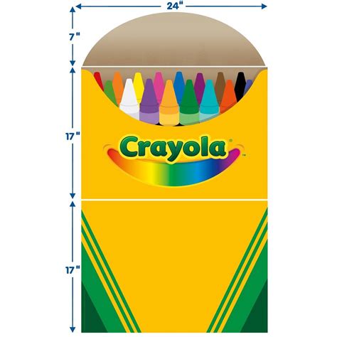 Crayola Crayon Box Template