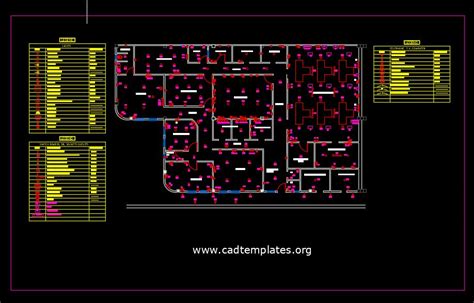 Electrical Wiring Plan Cad Template Dwg Cad Templates