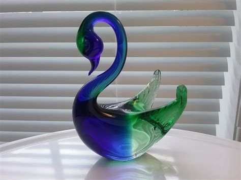 Murano Vintage Glass Swan Collectors Weekly