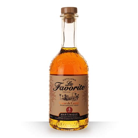 Achat De Rhum La Favorite C Ur De Canne Vieux Ans Cl Sur Notre Site