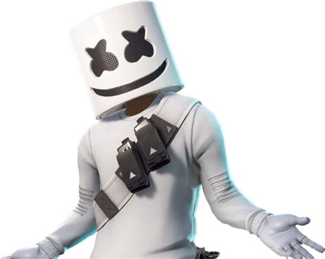 Download Marshmello 1 Marshmello Skin Fortnite Png Full Size Png