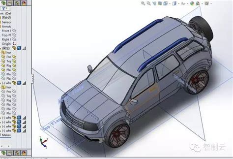 【汽车轿车】suv轿车三维建模图纸 Solidworks设计 附step Igs格式 汽车 仿真秀干货文章