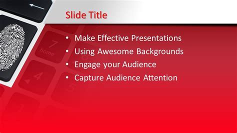 Free Digital Security PowerPoint Template - Free PowerPoint Templates